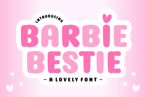 Barbie Bestie: A Font for Creative Projects