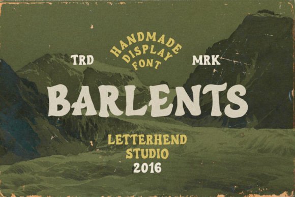 Barlents Font for Web Design