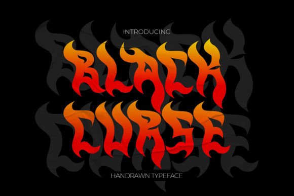Black Curse: The Display Font for High-Impact Campaigns