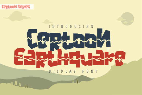 Certoon Earthquake Font