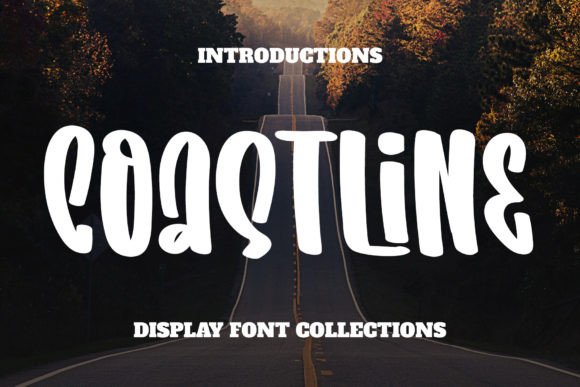 Coastline: The Quirky Display Font for Cheerful Crafts