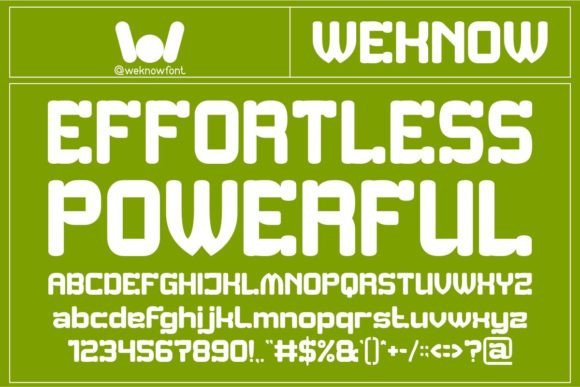 Effortless Powerful Font for Bold Business Branding