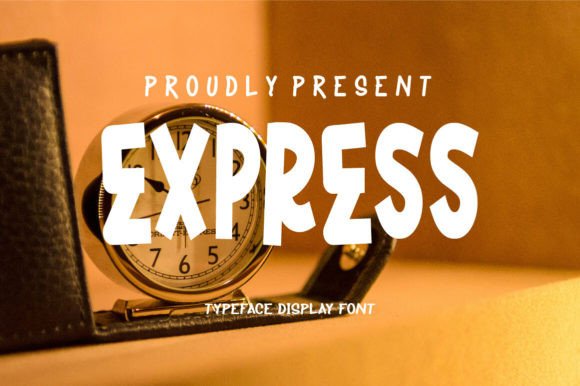 Express: A Quirky Display Font for Bold Web Headers