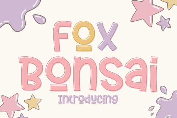 Fox Bonsai: A Playful Display Font for Editorial Design