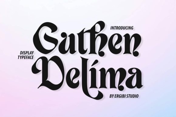 Guthen Delima Font Review