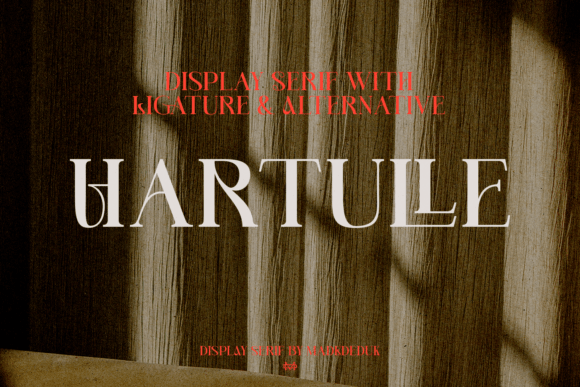 Hartulle Font for Creative Makers
