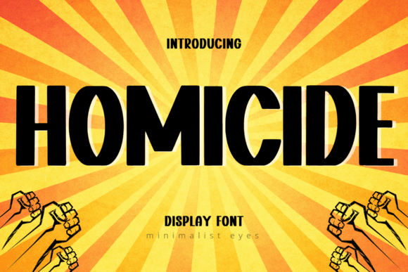 Homicide Font: Bold & Unique