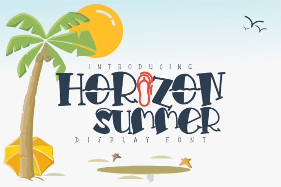 Horizon Summer Font for Web Design