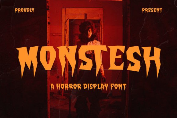 Monstesh: A Horror Display Font