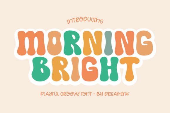 Morning Bright: A Quirky Display Font for Makers