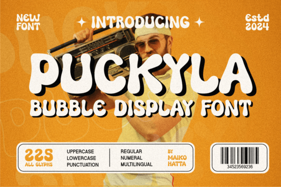 Puckyla Display Font for Friendly Branding