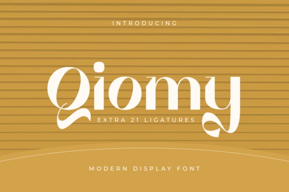 Qiomy Font Review: A Modern Display Typeface for Bold Brands
