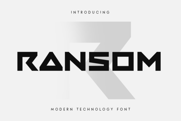 Ransom Font for Business Branding