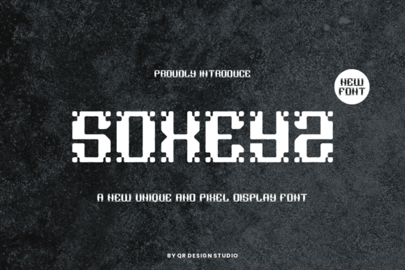 Soxeyz: A Premium Display Font