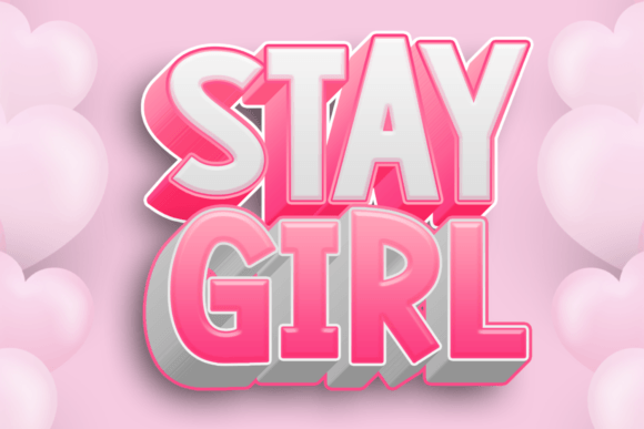 Stay Girl Font for Creative Design