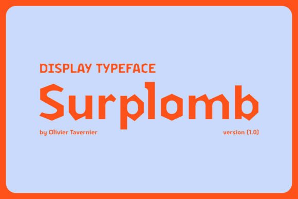 Surplomb Font Review